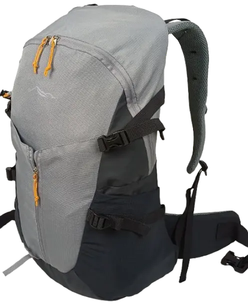 Спортивний трекінговий рюкзак з дощовиком 25L ASCE сірий Adventuridge sum0028834 - фото 2