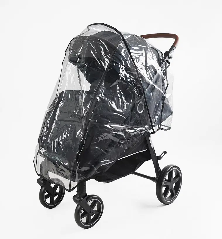 Коляска прогулочная детская JOY Sevillia S-62892 рама алюминиевая, футкавер, подстаканник, дождевик, в коробке (6800083628921) - фото 5