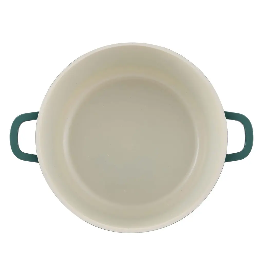 Каструля з кришкою Bergner Excalibur зелена 24 см 4,2 л (BG-36101-GR) - фото 2