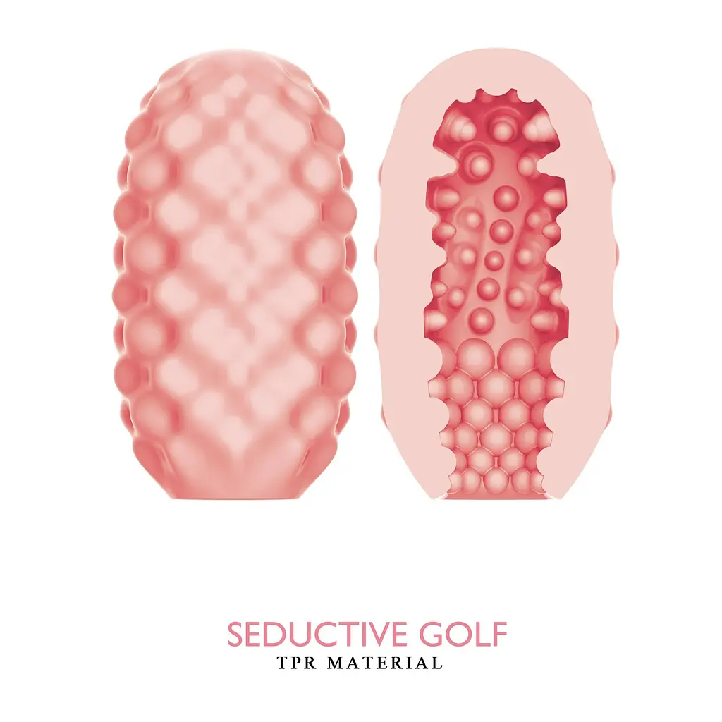 Мастурбатор-яйце Pretty Love Seductive Golf Cupid X Egg, 10х5.6 см - фото 3