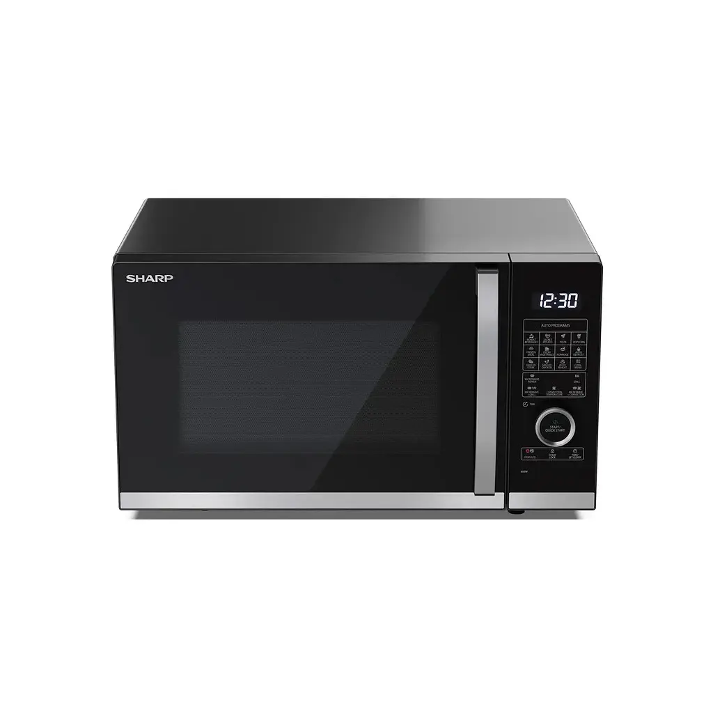 Мікрохвильова піч Sharp YC-QC254AE-B - фото 3