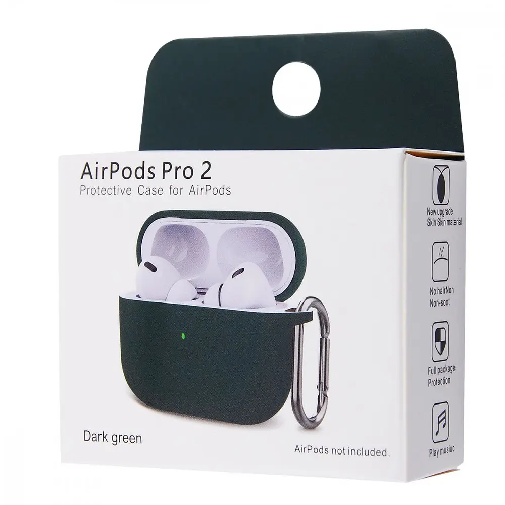 Чохол Silicone Case New for AirPods Pro 2 в асортименті - фото 2