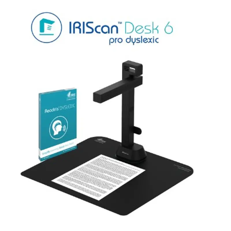 Сканер A3 Canon IRIScan Desk 6 Pro Dyslexic 21MP 60ст/хв MP3 WAV MIC USB Dyslexic книжковий чорний - фото 5