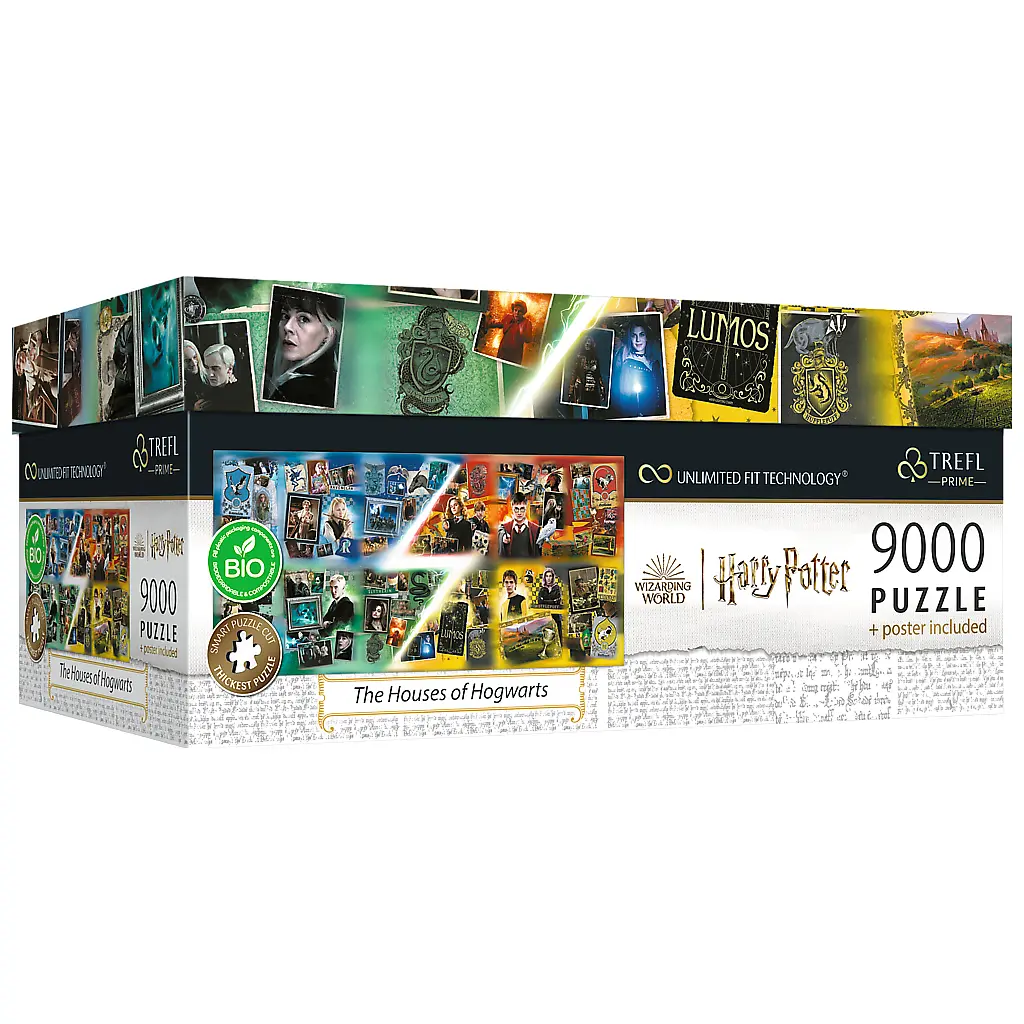 Пазл Trefl UFT Harry Potter Будинки Хогвартса 9000 елементів (5900511810233) - фото 5