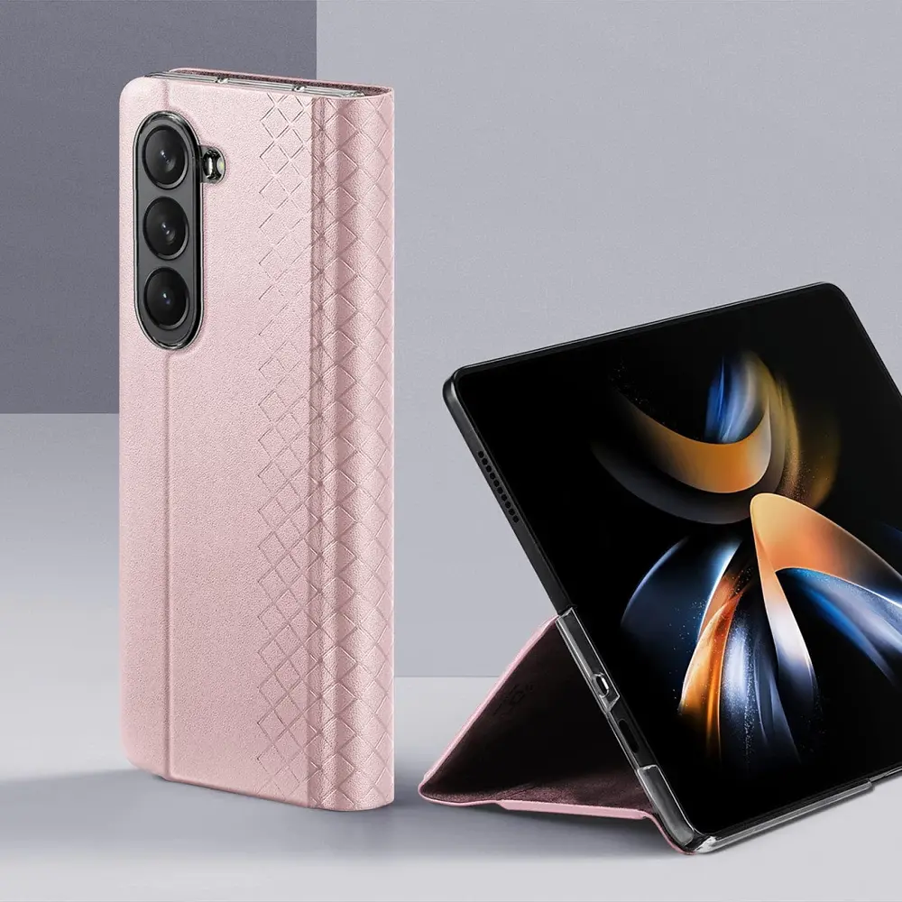 Чохол для смартфона DUX DUCIS Bril for Samsung Fold 5 Pink - фото 5