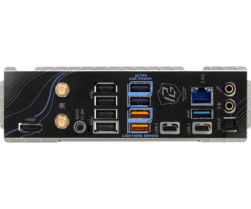 Материнская плата AsRock X870 RIPTIDE WIFI (X870 RIPTIDE WIFI) (Socket AM5, AMD X870, ATX) - фото 4