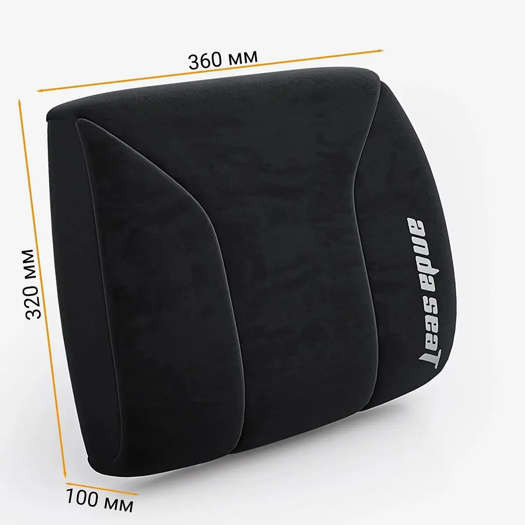 Поперекова подушка для крісла Anda Seat Novis Lumbar Pillow Black Size XL - фото 4