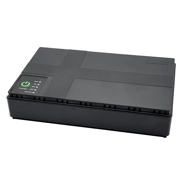 Джерело безперебійного живлення для роутерів/комутаторів DC1018P DC UPS 10400 mAh Чорний (2020000426844) - фото 8