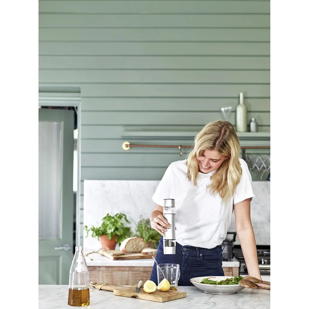 Млинок електричний для солі/перцю Cuisinart сірий перловий (SG6SE) - фото 7