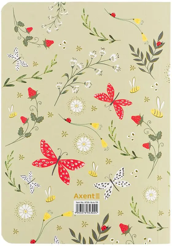 Книга записная A5 в клетку Secret Garden 80 листов (8700-18-A-TR) - фото 3