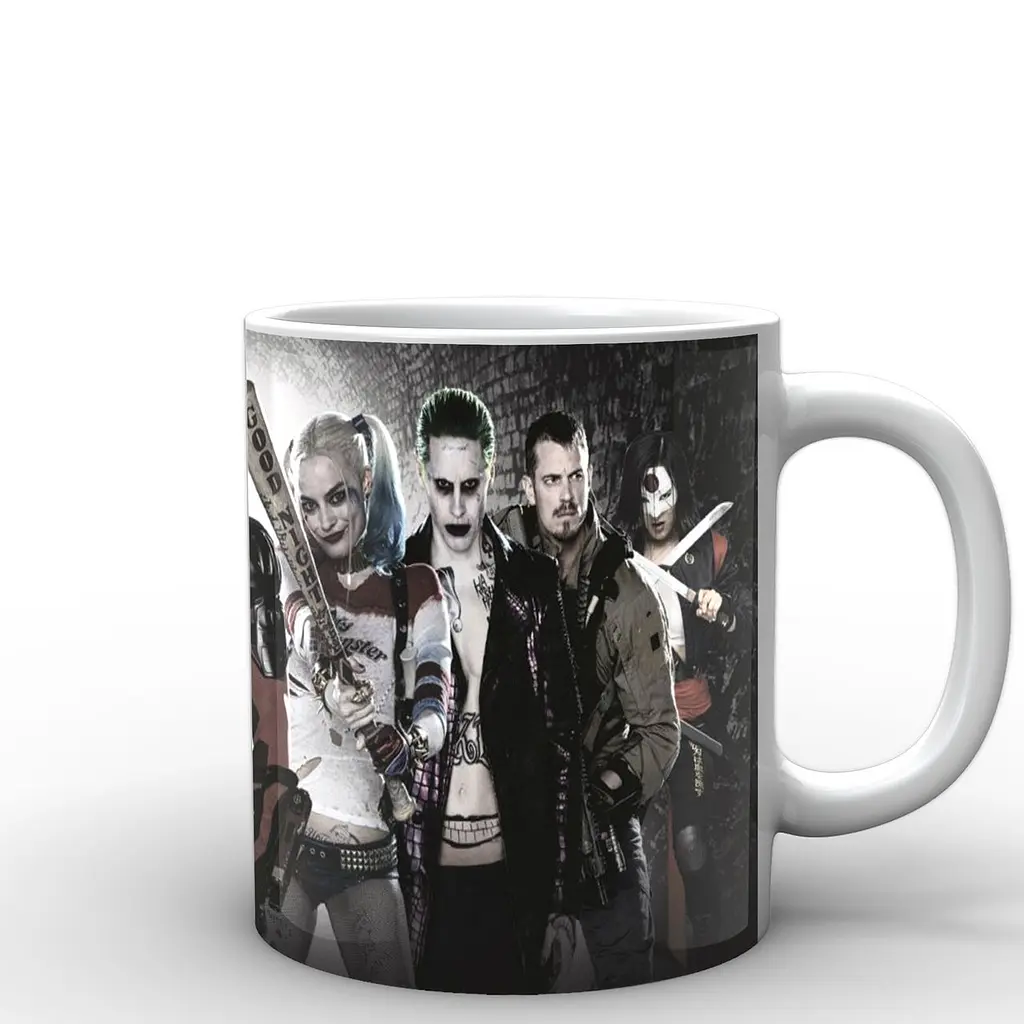 Кухоль GeekLand Загін Самогубців Suicide Squad готовий SS.02.033 330 мл білий - фото 3