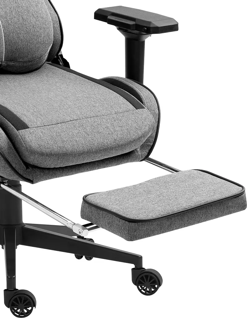 Геймерське крісло GT Racer X-2308 Fabric Gray/Black (X-2308 Fabric Gray/Black) - фото 3