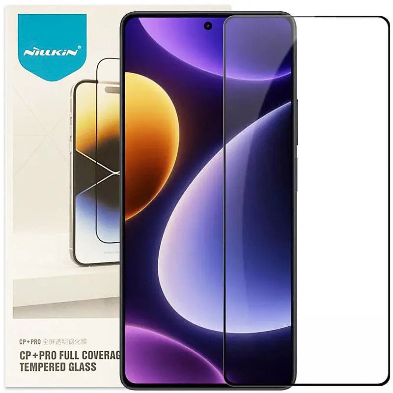 Захисне скло Nillkin (CP+PRO) для Xiaomi Poco F5 / Note 12 Turbo Чорний - фото 2