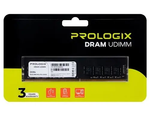 Пам'ять 16Gb DDR4, 2666 MHz, , 19-19-19-43 Prologix teh0028099 - фото 2