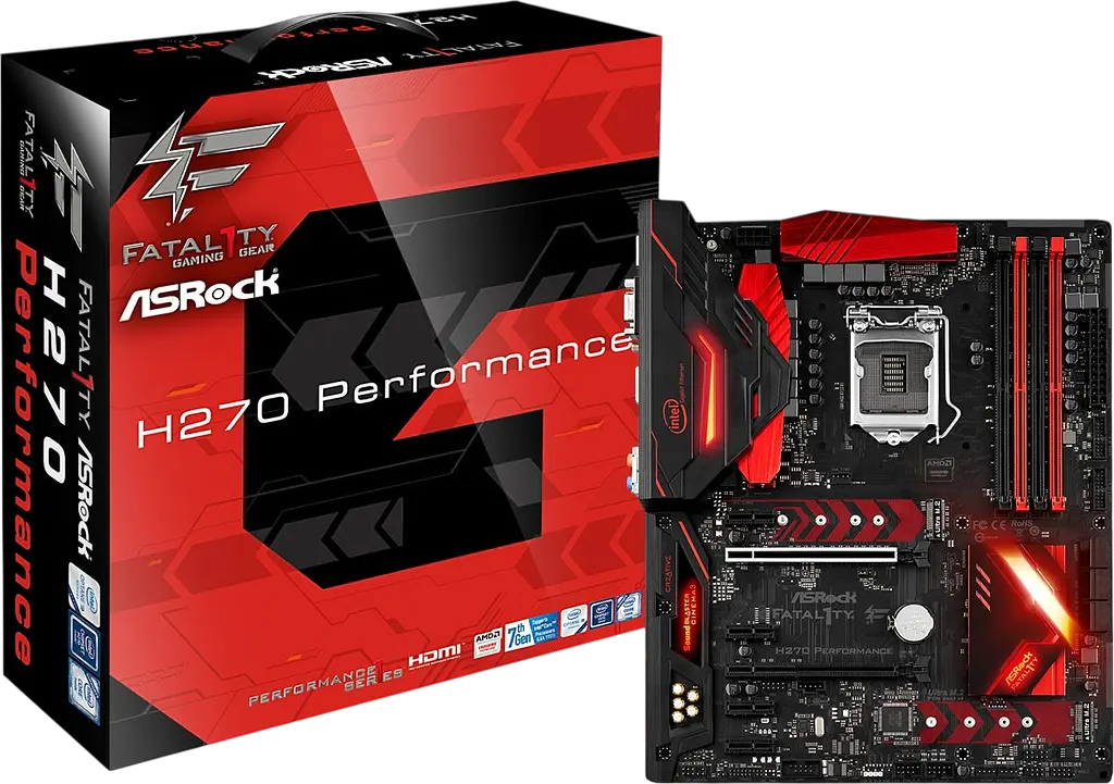 Материнська плата ASRock H270 Fatal1ty Performance LGA 1151v1 (H270 Fatal1ty Performance) Б/В