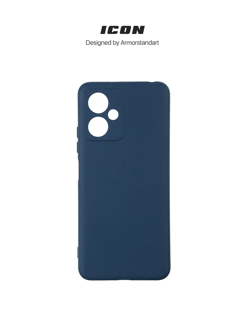 Чехол ArmorStandart ICON для Xiaomi Redmi Note 12 5G Camera cover Dark Blue (ARM65194) - фото 3
