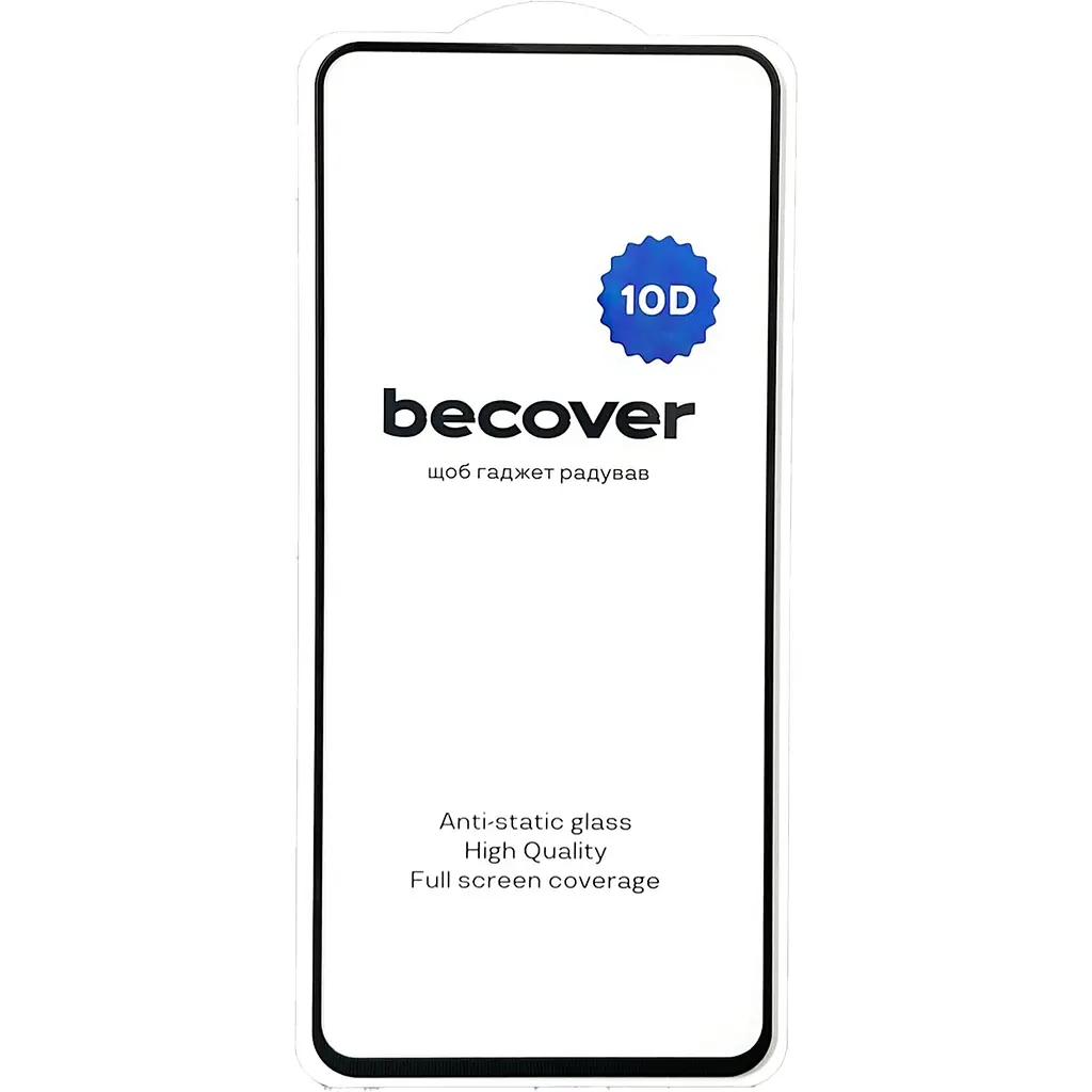 Захисне скло BeCover для Infinix Hot 50 Pro (X6881) 10D Black (712714) - фото 3