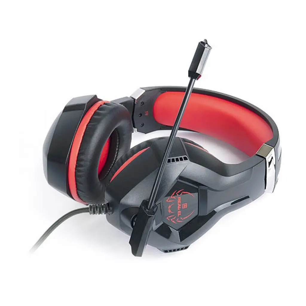 Навушники REAL-EL GDX-7575 Black-Red - фото 6