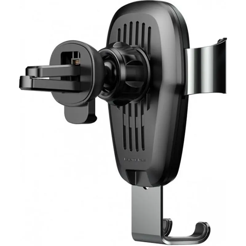 Автомобільний тримач холдер із БЗУ Baseus Wireless Charger Explore Gravity Car Mount WXYL-K01 Black - фото 6