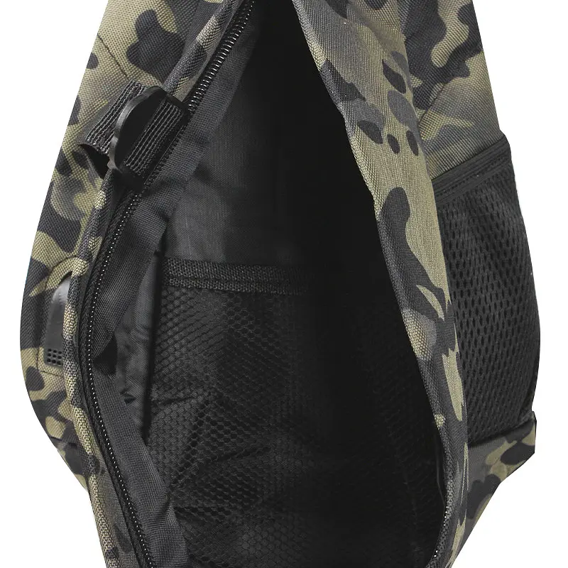 Рюкзак на одне плече No Brand 905 32х20 см Camouflage 13056-84489 - фото 4