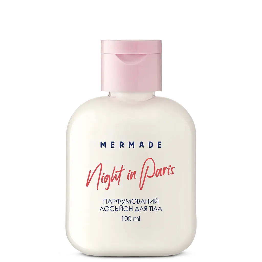 Набір Mermade Night in Paris Body Care: лосьйон для тіла 100 мл + гель для душу 100 мл + крем для рук 30 г + косметичка - фото 9