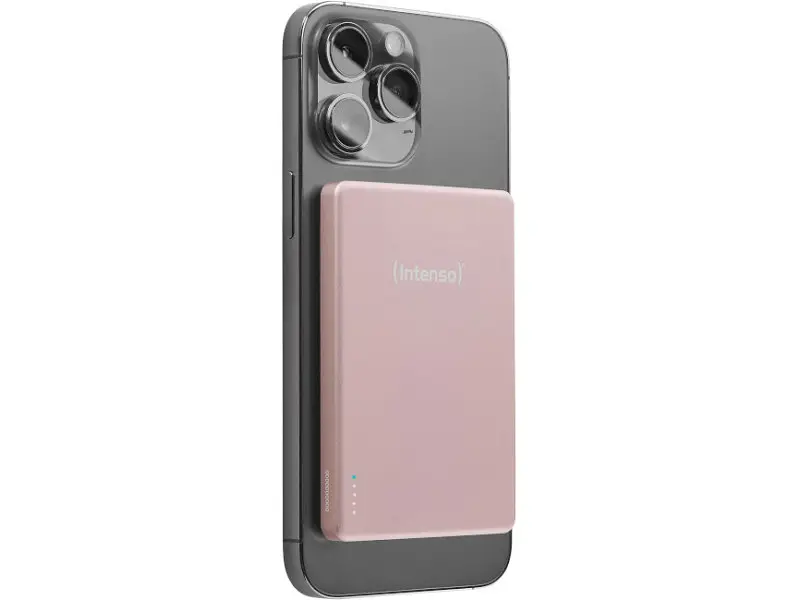 Зовнішній акумулятор (Power Bank) Intenso MW5000 5000 mAh Rose (7344023) - фото 3