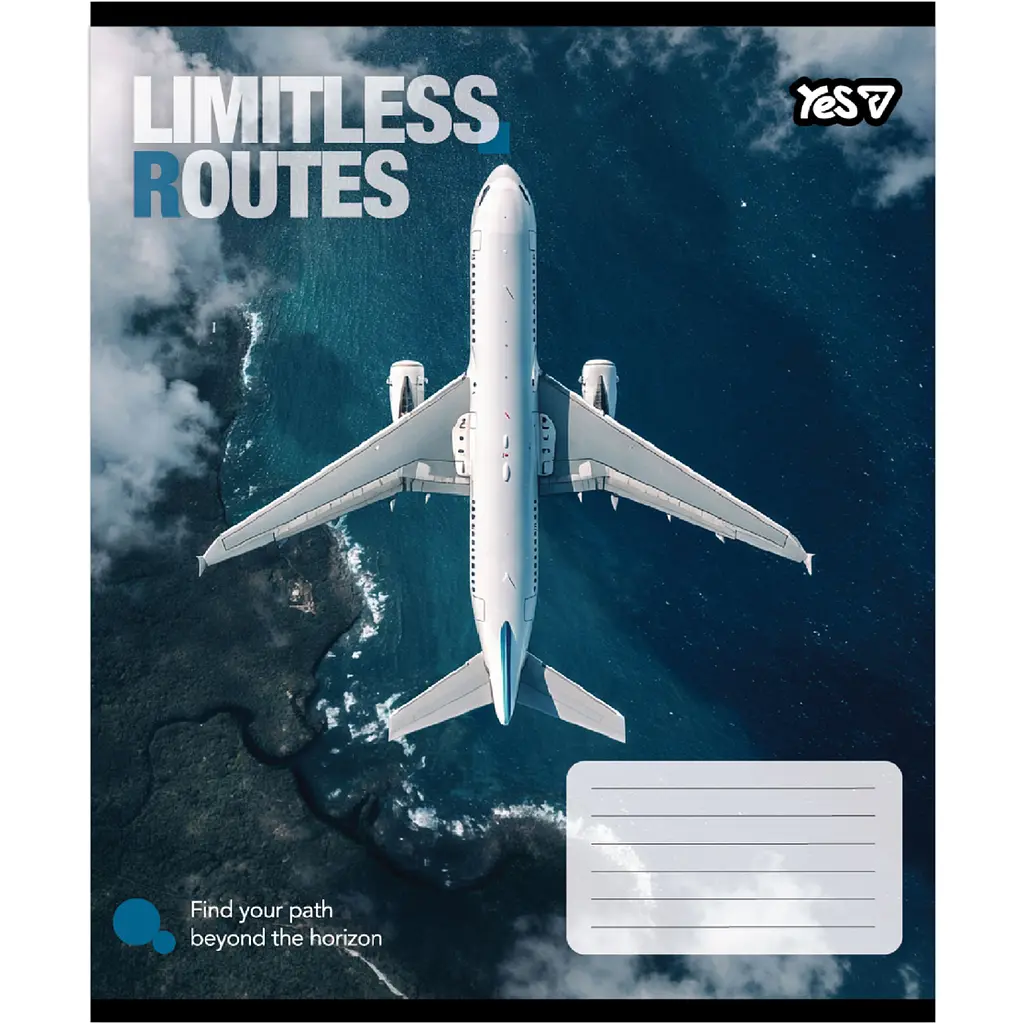 Зошит шкільний Yes Limitless routes А5 24 аркушів лінія 20 шт. (769037) - фото 4