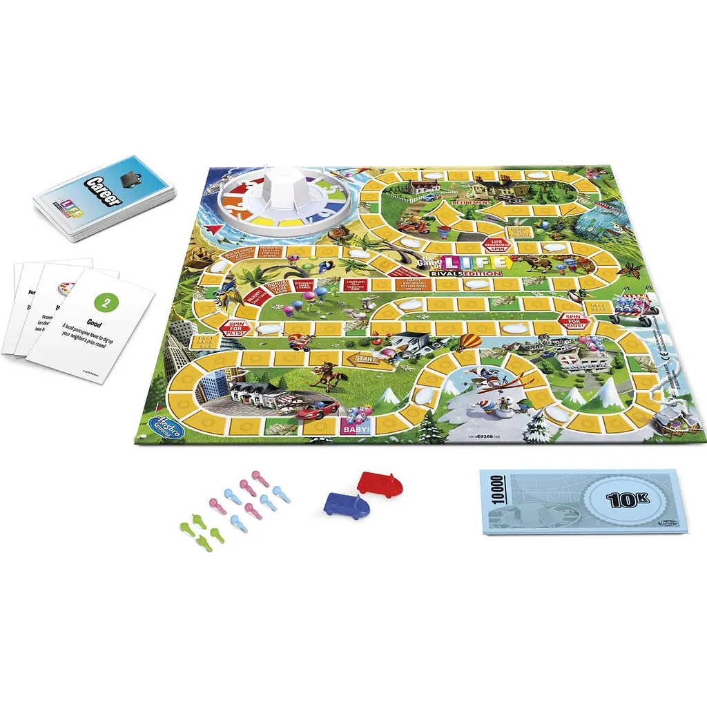Гра  настільна дорожня Hasbro Gaming The Game of Life Rivals Edition (E8134_E9268) - фото 2