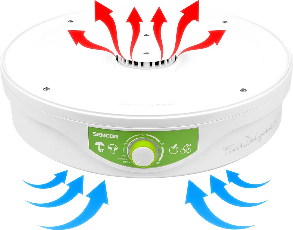 Сушарка для овочів та фруктів Sencor SFD 2105WH [100335] - фото 4