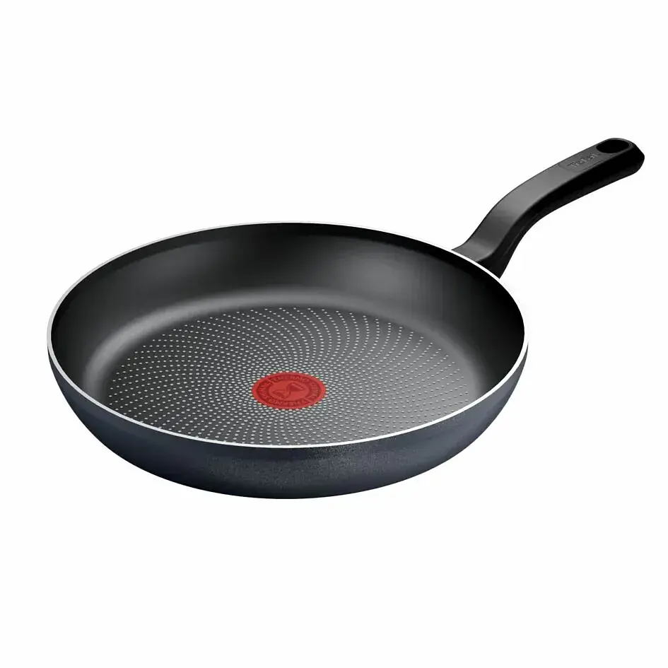 Tefal Сковорода з кришкою So' Light, 28см, алюміній, бакеліт, скло, чорний - фото 2