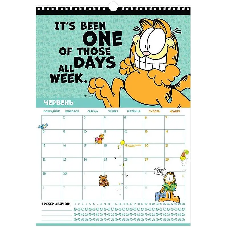 Календар-планер настінний Kite на 2026 рік на пружинах (GF26-440) - фото 7