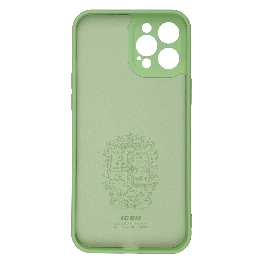 Чехол ArmorStandart ICON для Apple iPhone 12 Pro Max Camera cover Mint (ARM57506) - фото 2