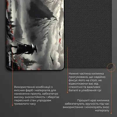 Коврик для мышки GamePro (MP145RS) Gray (MP145RS) - фото 6