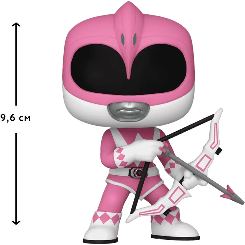 Ігрова фігурка Funko Pop! Могутні рейнджери Рожевий рейнджер (72156) - фото 3