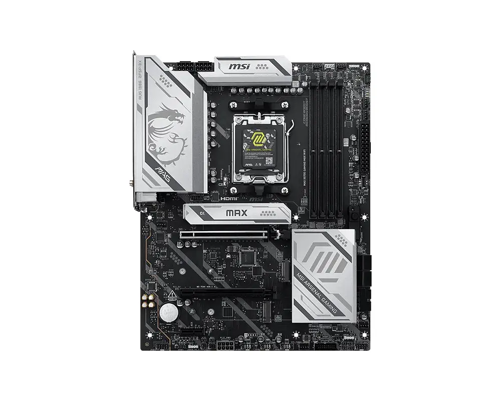 Материнська плата MSI MAG X870E Gaming Max WiFi Socket AM5 - фото 2