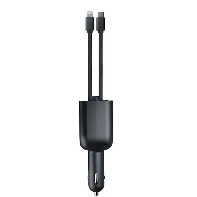 АЗП з FM-модулятором WUW-C237 black - фото 4