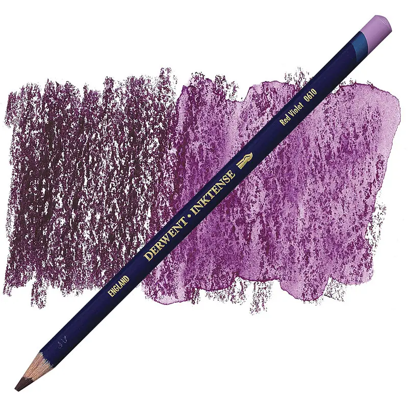 Олівець чорнильний Inktense (0610), Фіолетово-червоний, Derwent