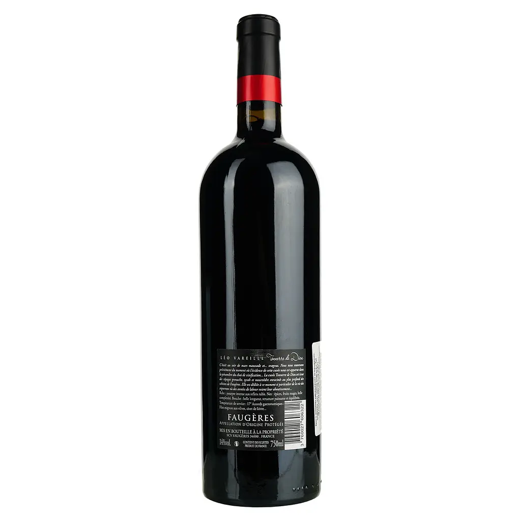 Вино Tonnerre De Dieu Rouge AOP Faugeres червоне сухе 0.75 л - фото 4