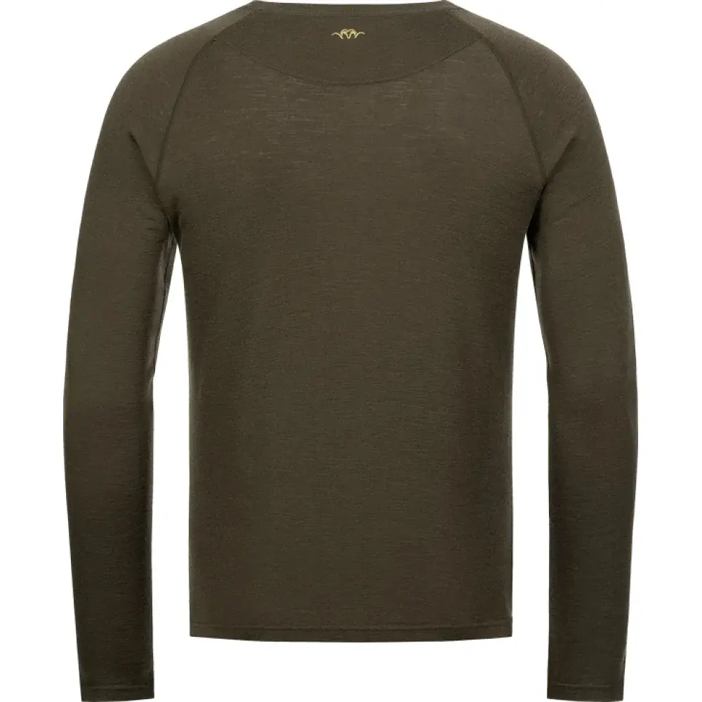 Термосветр Blaser Active Outfits Merino Base Layer Roundneck Jonar M Dark Brown - фото 2