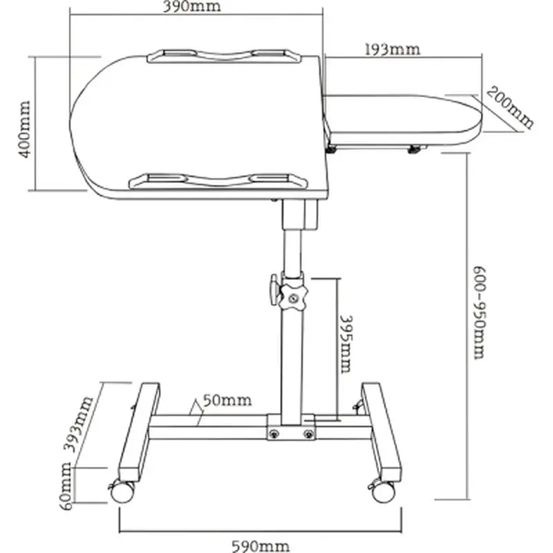 Комп'ютерний стіл ITechMount для ноутбука TS-10 (TS-10) - фото 7