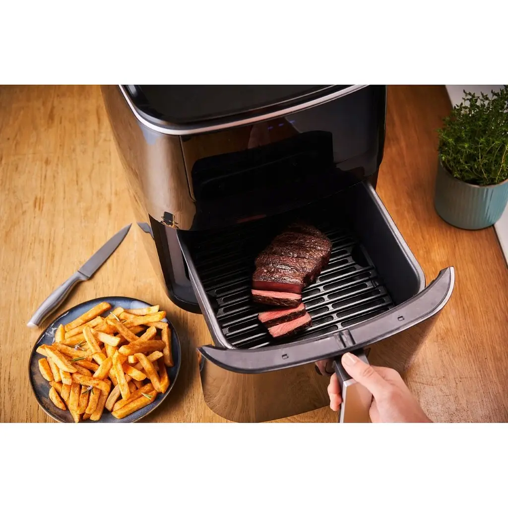Мультипечь Tefal Easy Fry Grill&Steam 1430 Вт черная (FW201815) - фото 11