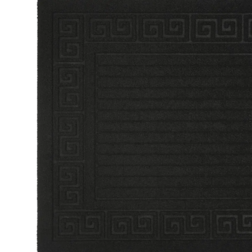 Килимок придверний Eco Fabric Смужки без кромки чорний 45 х 75 см (4575-007) - фото 7