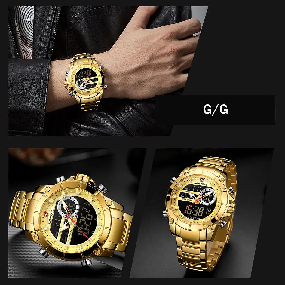 Годинник Naviforce Jazz Gold - фото 10