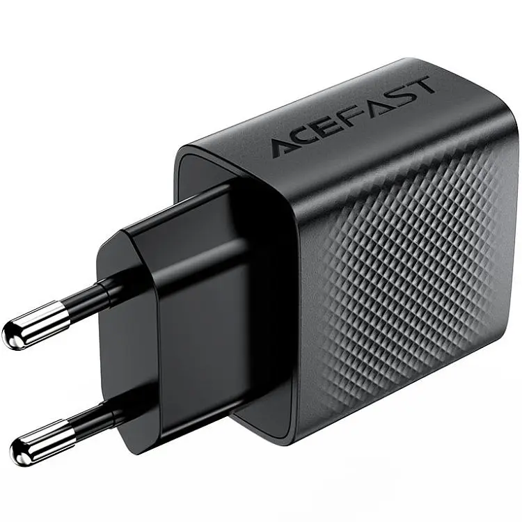 Зарядний пристрій Acefast 2xUSB 12W (USB-Ax2) A86 Black (6974316283270) - фото 5
