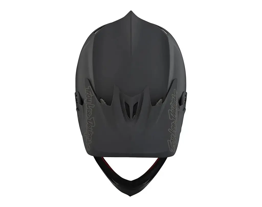 Велошлем Troy Lee Designs D3 Fiberlite Mono Black XL (1106-198002205) - фото 4