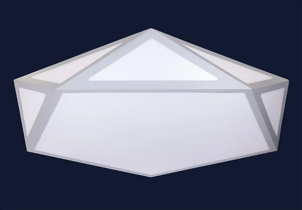 Люстра стельова LED Levistella 752L68 GRAY, 90W, регульована температура світла, сірий, сучасний стиль для дому - фото 2