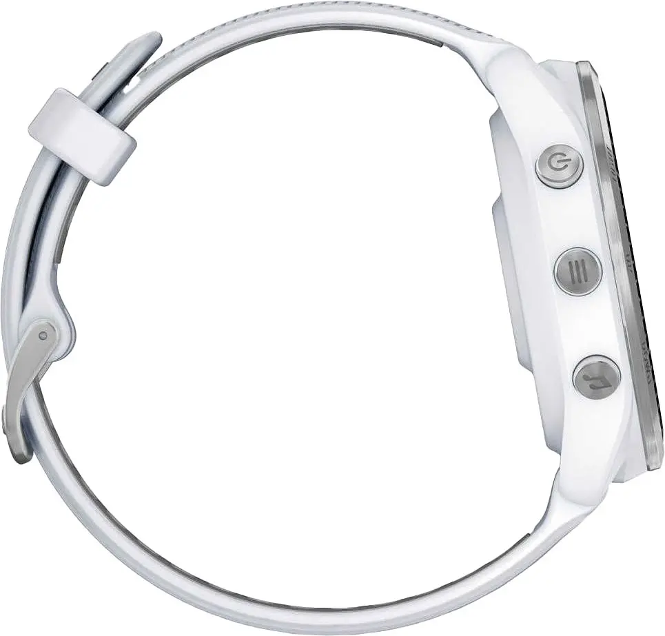 Смарт-годинник Garmin Forerunner 965 Titanium Bezel w. Whiteston Case and Whiteston/Powder Gray S. Band (010-02809-01) - фото 5