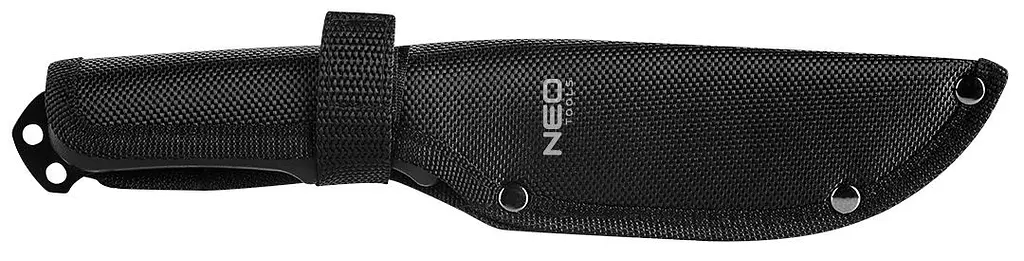 Neo Tools 63-108 Ніж тактичний, 22см, лезо 10.8см, 3Cr13, нейлоновий чохол - фото 2