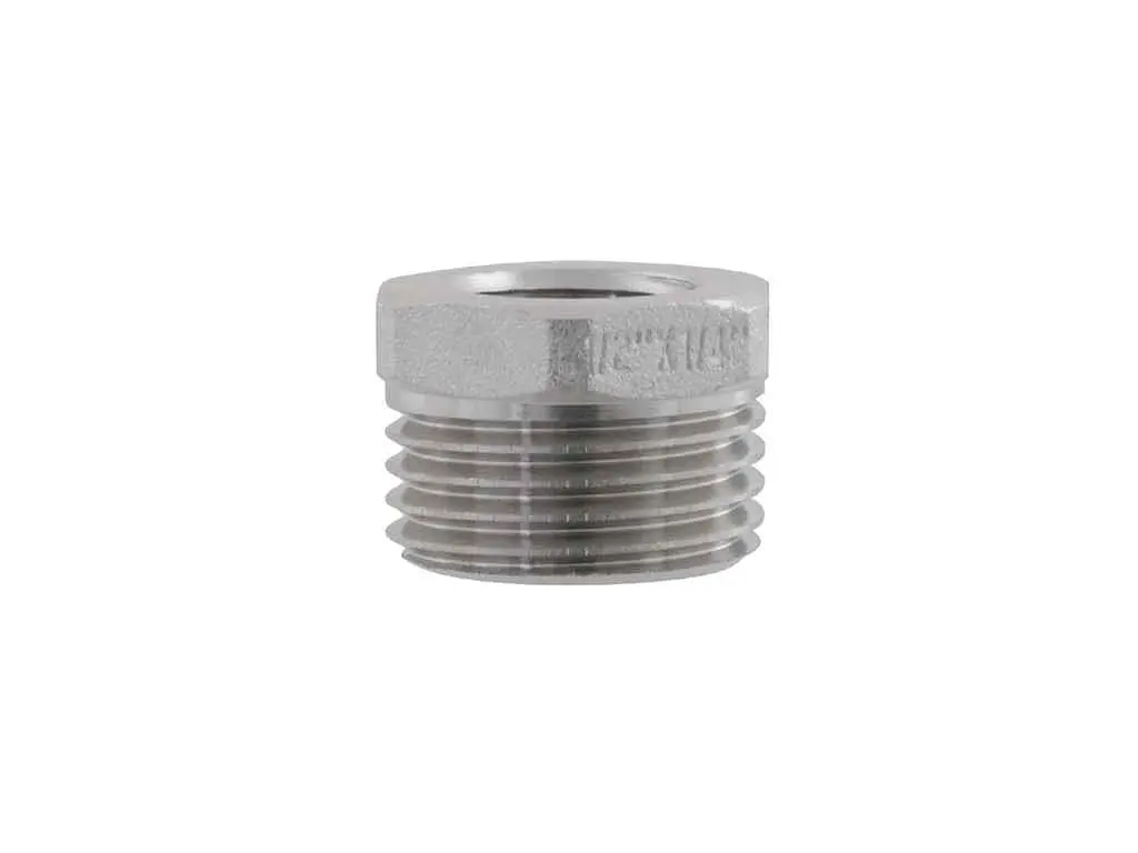 Футорка RAFTEC 1/2"Зх1/4"В латунь, ЗВ, DN15х8, нікель, F01001 - фото 3