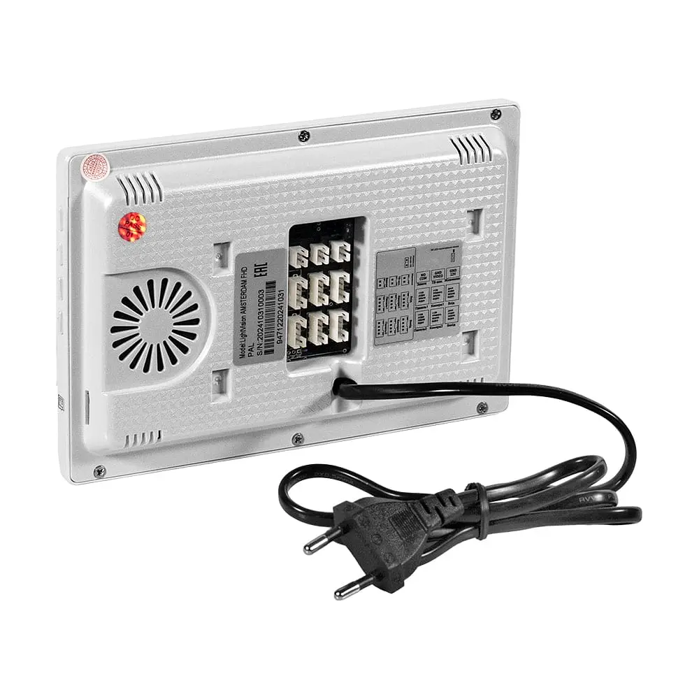 Відеодомофон 7" Light Vision AMSTERDAM FHD White (82-00206) - фото 8